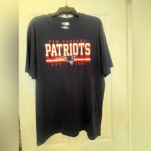NFL New England Patriots Navy Blue Short Sleeve Tee